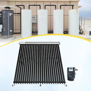 Tubes à vide solaires Caloduc Capteur solaire Caloducs solaires Système de chauffe-eau solaire pressurisé fendu pour la maison - Product Image 1