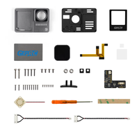 Yeni GEPRC Dayanıklı Metal FPV Çıplak Kamera GP9/GP10/GP11/GP12 Go Pro Kılıfı BEC Kiti ile