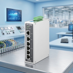נתב תעשייתי Tp-Link דגם TL-R483G ברמה תעשייתית עם 5 יציאות RJ45 אדפטיביות 10/100/1000M - Product Image 1
