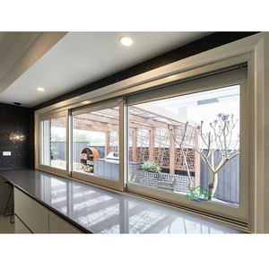 California Hurricane Résistance aux chocs Fenêtres en verre trempé à double vitrage Fenêtre en aluminium Design Garden Bay Windows - Product Image 1
