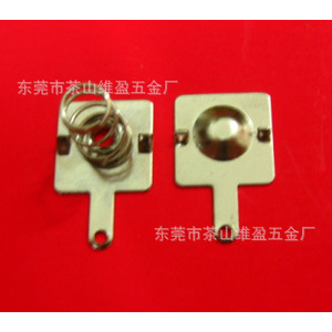 Weiying Hardware Battery Contact 10x9 10x10 12x12 13x12 No. 7 No. 5 <b>Iron</b> Brass Stainless Steel Low Impedance Good Conductivity - Product Image 4