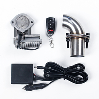 Universel automobile 2.0 2.5, 3.0 pouces soupape d'échappement électrique découpe bride tuyau coude catback système 4 touches marche/arrêt son de course