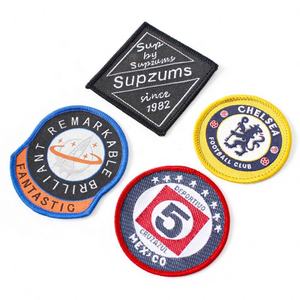 Accessoire vestimentaire personnalisé insigne tissé brodé patch chaussures sac chemise transfert de chaleur coudre sur des patchs - Product Image 5