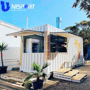 Magasin de conteneurs préfabriqués Café-<span class=keywords><strong>bar</strong></span> en plein air Magasin de détail mobile <span class=keywords><strong>Conteneur</strong></span> d'expédition Café Booth Modulaire Pop up Shop - Product Image 2