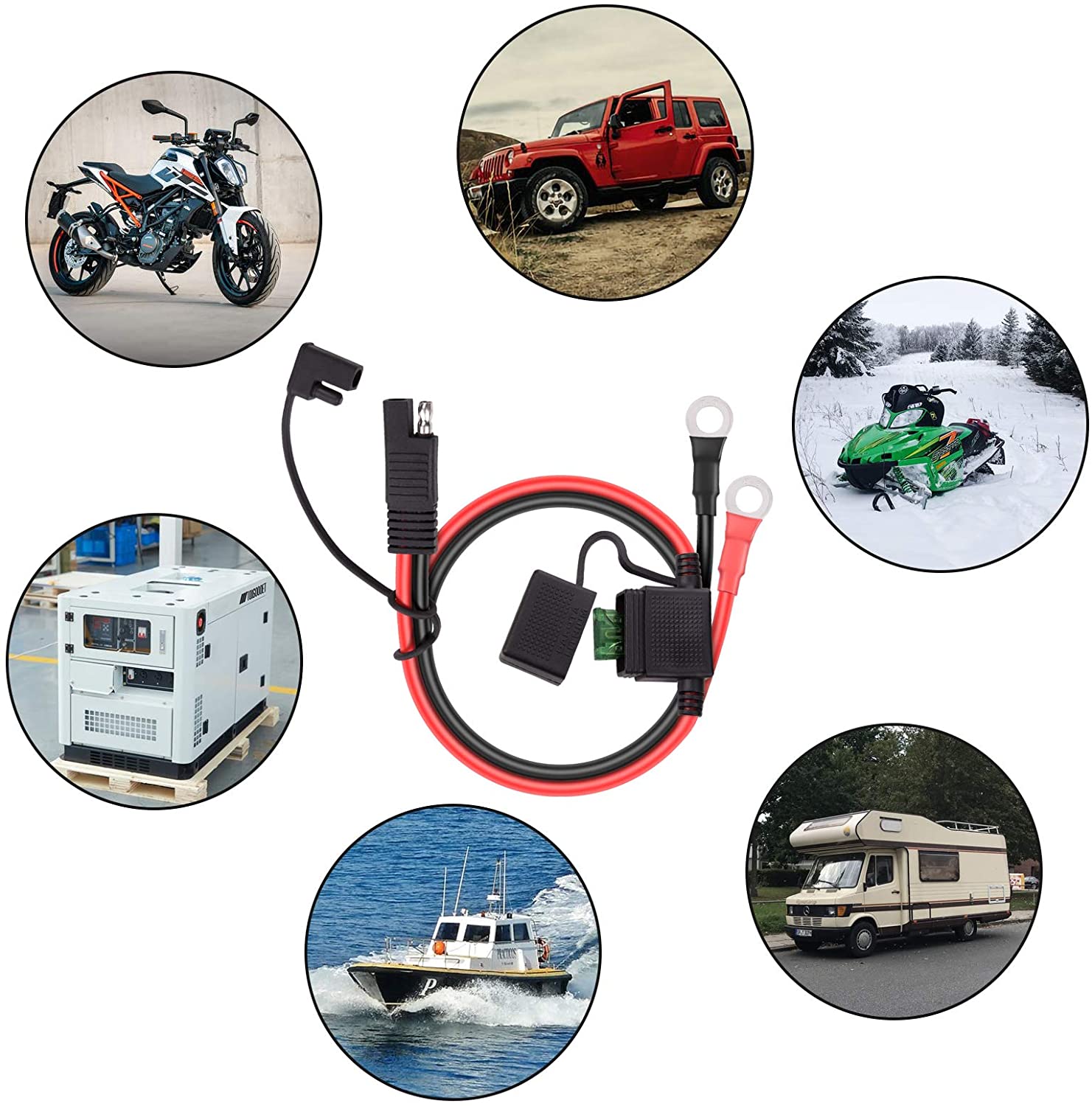 SAE - Prise De Connexion Rapide Fusionné Au Clip C... - Grandado