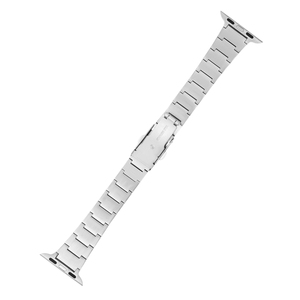 Correa de Reloj de Acero Inoxidable para Apple Watch, Correa Ajustable con Cierre Plegable, Brazalete de Metal de Lujo - Product Image 3