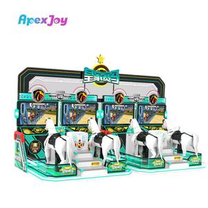 Steed <span class=keywords><strong>Clash</strong></span> (2 giocatori) - Macchina da gioco di corse di cavalli con feedback di vibrazione e effetti sonori dinamici di corsa - Product Image 1