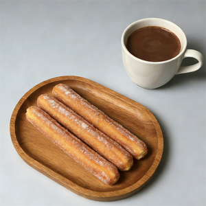 Modelo de Churro Frito de 19 cm, Simulación Realista de Comida, Accesorio de Exhibición de Plástico Ecológico, Juguete Educativo de Cocina Estilo Francés - Product Image 5