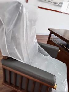 Atölyeden araba koltuğu düşük fiyat özel tek kullanımlık şeffaf şeffaf su geçirmez plastik koruma filmi araba koltukları kapak - Product Image 6