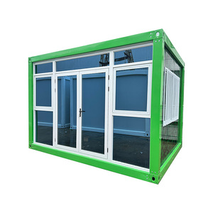 Las más nuevas casas prefabricadas de contenedores de paquete plano de ensamblaje terminado de varios tamaños para cuarteles en India Chennai Hyderabad Kerala - Product Image 3