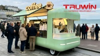 Moto Piaggio Ape Food Truck, café mobile, chariot à hot-dogs/glace, remorque alimentaire avec cuisine complète