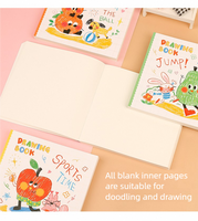 Folleto de Coloreo Personalizado para Estudiantes de Jardín de Infancia y Primaria - Arte con Lápices de Acuarela, Graffiti, Logotipo y Empaque Personalizados