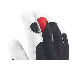 PK ถุงมือประกอบเพื่อความปลอดภัย,ถุงมือขับรถคุณภาพสูงสุดทำจากหนังเกรนขายส่งถุงมือป้องกัน - Product Image 4