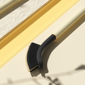 Cepillo de limpieza de cerdas duras para ranuras, cepillo multiusos de cerdas duras para limpiar ranuras de cocina, ventanas y rieles de puertas correderas - Product Image 3