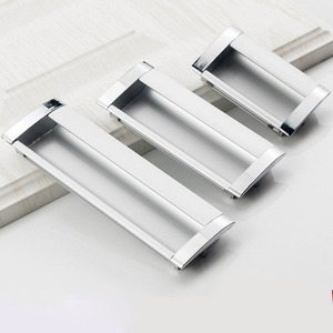 Furniture Handle Rectangle Zinc Alloy Cabinet <b>Wardrobe</b> Minimalist Durable Die Casting 6503 - Product Image 1