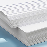 Carton blanc épais double face de qualité 350 g/m² avec revêtement laser, format A1 A2 personnalisé pour feuilles de papier cartonné blanc sur mesure