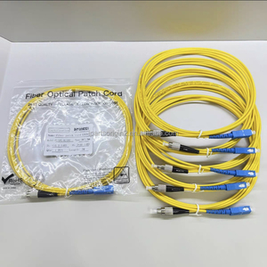 Telecom Grade Fiber Optic <b>Cable</b> Single Mode Single Fiber SC UPC to FC UPC FTTH Optical <b>Communication</b> <b>Cable</b> - Product Image 6