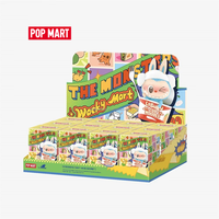 Pop Mart Boutique Officielle Original Labubu Wacky Mart The Monsters Series Boîte Mystère Figurines Anime Cadeau de Collection Décorations Maison