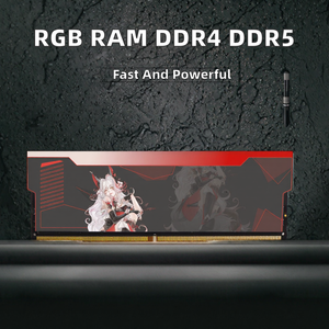แรมอนิเมะ DDR5 RGB สำหรับเดสก์ท็อป โมดูลหน่วยความจำ 8GB 16GB 32GB สำหรับเล่นเกมส์ คอมพิวเตอร์พีซี - Product Image 2