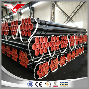 Tubo <span class=keywords><strong>in</strong></span> <span class=keywords><strong>Acciaio</strong></span> Senza Saldatura Verniciato <span class=keywords><strong>Nero</strong></span>/Galvanizzato Sch40, Prezzo di Fabbrica Tianjin - Product Image 1