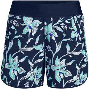 FOXA Pantalones cortos de baño para mujer de 5 pulgadas de secado rápido con cintura elástica - Product Image 3