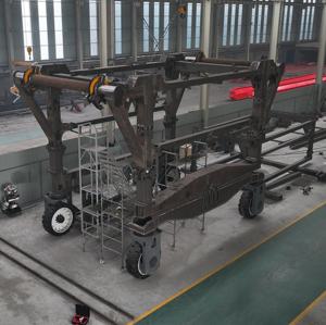 Grue à pneus : levage haute capacité pour la construction et la logistique - Product Image 2