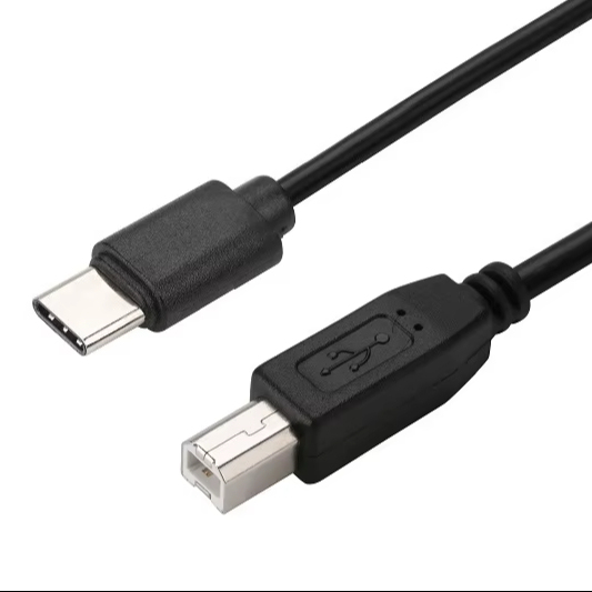 USB 2.0 Type C to B Cable Data Cables Type c