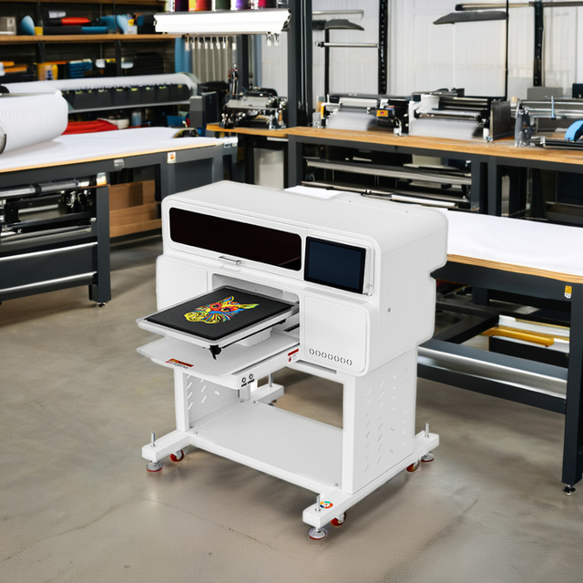 FCOLOR High Quality A3 DTG Printing Machine Direct Textile Cotton Flatbed Printing to Garment Digital Automatic New Condition