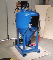 Machine de sablage humide sans poussière intégrée DB1500, unité tout-en-un pour la décapage de la rouille des coques de navires en mer