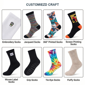 CUSTOM Unisex Embroidered Tennis Athletic Logo Running Ankle Crew Designer Cotton Custom Men's Sports <strong>Socks</strong> - Product Image 3