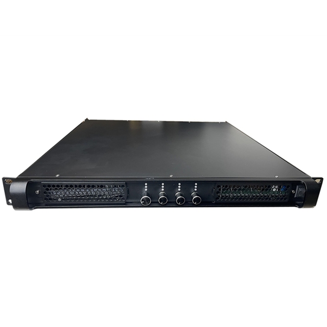 High Power 4 Channel 1800w 2200w 2500w 1U Digital Professional Audio Video Power Amplifiers