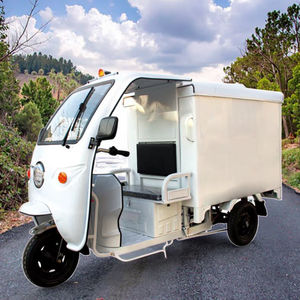 Triciclo de Carga de 800W/1000W, Cabina Abierta/Cerrada, Camioneta de Tres Ruedas Motorizada para Entrega Exprés - Product Image 6