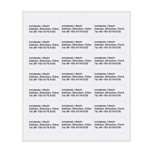 Hot Selling Self Adhesive High Smoothness A4 Size High Roll Glossy Paper Inkjet Laser Labels bar Code Label for <b>Printer</b> - Product Image 1