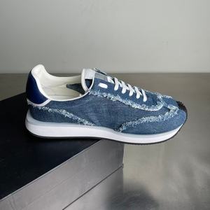 Zapatillas Deportivas de Cuero Genuino para Hombre, Estilo de Diseñador de Lujo, Transpirables, Casuales, con Cordones, Ligeras, Antideslizantes y Cómodas - Product Image 4
