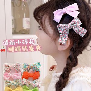 Children's <b>bow</b> hair <b>clips</b>, baby hair <b>clips</b>, little girl rubber bands, hair ties, girls' hair ties, trendy new hair accessories - Product Image 2