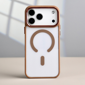 JOYPORODO B361 Nuovo Stile <span class=keywords><strong>Cover</strong></span> Magnetica Trasparente in Acrilico per iPhone 17 Pro Max, Custodie Macroporose per iPhone e Android <span class=keywords><strong>OPPO</strong></span> - Product Image 5