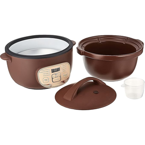 Mijoteuse électrique en argile violette 2L 3L Pot intérieur en céramique faïence trempée pour usage domestique voiture fer manuel hôtel extérieur - Product Image 2