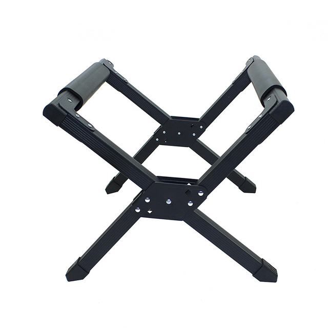 Convenient Carry Aluminium Fridge Stand Outdoor Camping Cooler Stand Easy Folding Camping Fridge Stand