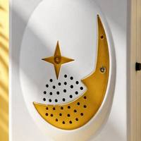 Timbre Inalámbrico de Alta Calidad con 32 Melodías, Función de Luz y Música, Timbre para Puerta de Casa, Apartamento, Exterior, Enchufe para Reino Unido, Estados Unidos y la Unión Europea, Funciona con Batería