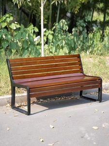 Muebles de exterior, Banco personalizado para exteriores, sillón de parque, Banco Popular moderno Dew - Product Image 5