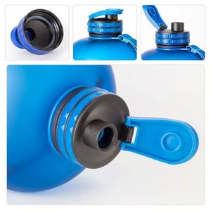 Custom 64 oz 2L Tour Sports Water Jug Plastic Steel Large Water Bottle Canteen <b>Thermos</b> - Product Image 3