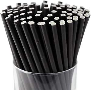 Biodegradable Paper <strong>Drinking</strong> <strong>Straws</strong> Bulk Mini Bar <strong>Straws</strong> Drinks Restaurant Cake Pop Sticks Coffee Sip Drinkware Accessories - Product Image 3