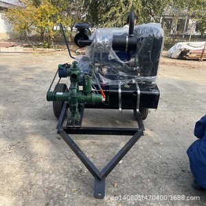 Bomba de Riego Diésel de 120 CV y 4 Cilindros, Tipo 300, de Alta Presión y Gran Caudal, Bomba de Agua para Aspersores Agrícolas - Product Image 5
