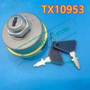 Interrupteur d'allumage de tracteur TX10953 5118433, interrupteur de démarrage à clé pour tracteurs longs <span class=keywords><strong>310</strong></span> 310C 350 360 360C 445 445SD - Product Image 1