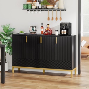 Tribesigns Armoire de rangement moderne, armoire console de 59 pouces Buffet avec 4 portes, meubles de placard d'entrée - Product Image 3