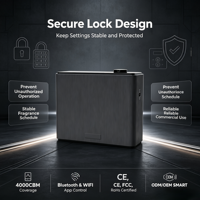 Crearoma OV-10 machine de parfum d'huile essentielle pure de luxe diffuseur d'arôme de logo personnalisé machine de désodorisant électrique de contrôle de Wifi