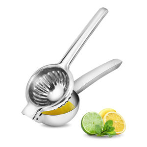 Presse-agrumes manuel multifonction en acier inoxydable avec poignée pour citron et autres fruits - Product Image 1