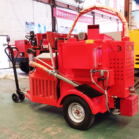 YUANXING remorque asphalte fissure scellant chaussée réparation coulée chaude nid de poule Portable asphalte scellage Machine