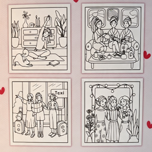 Libro <span class=keywords><strong>da</strong></span> <span class=keywords><strong>Colorare</strong></span> 'Bestie Moments' con Copertina in Carta, 48 Pagine Multicolore, Antistress, Stampa Personalizzata <span class=keywords><strong>per</strong></span> Adolescenti e <span class=keywords><strong>Adulti</strong></span> - Product Image 4