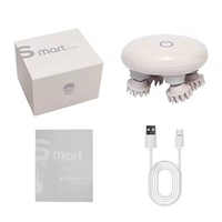 Mini masseur électrique sans fil intelligent pour le cuir chevelu, masseur automatique portable pour la tête, relaxation du cuir chevelu, stimulation des cheveux